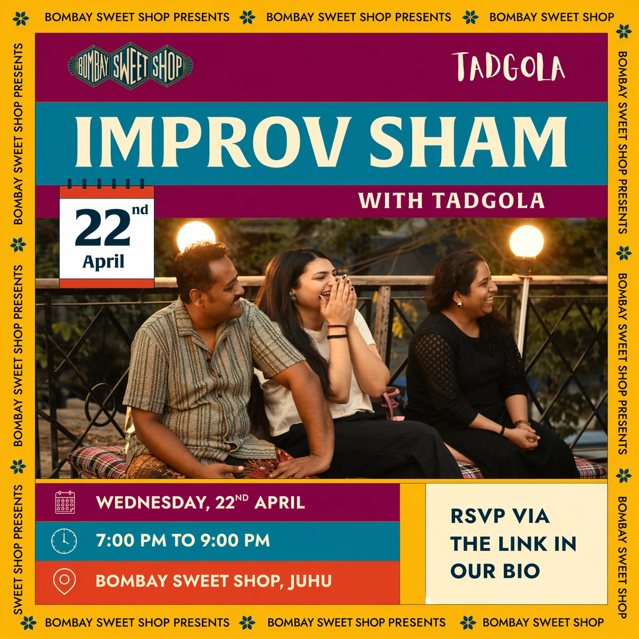 Improv Sham with Tadgola