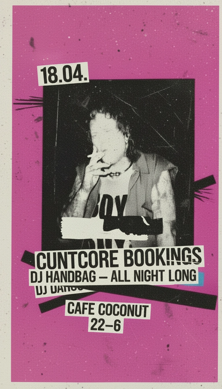 Dj handbag all night - NO BREAKS. JUST PRESSURE