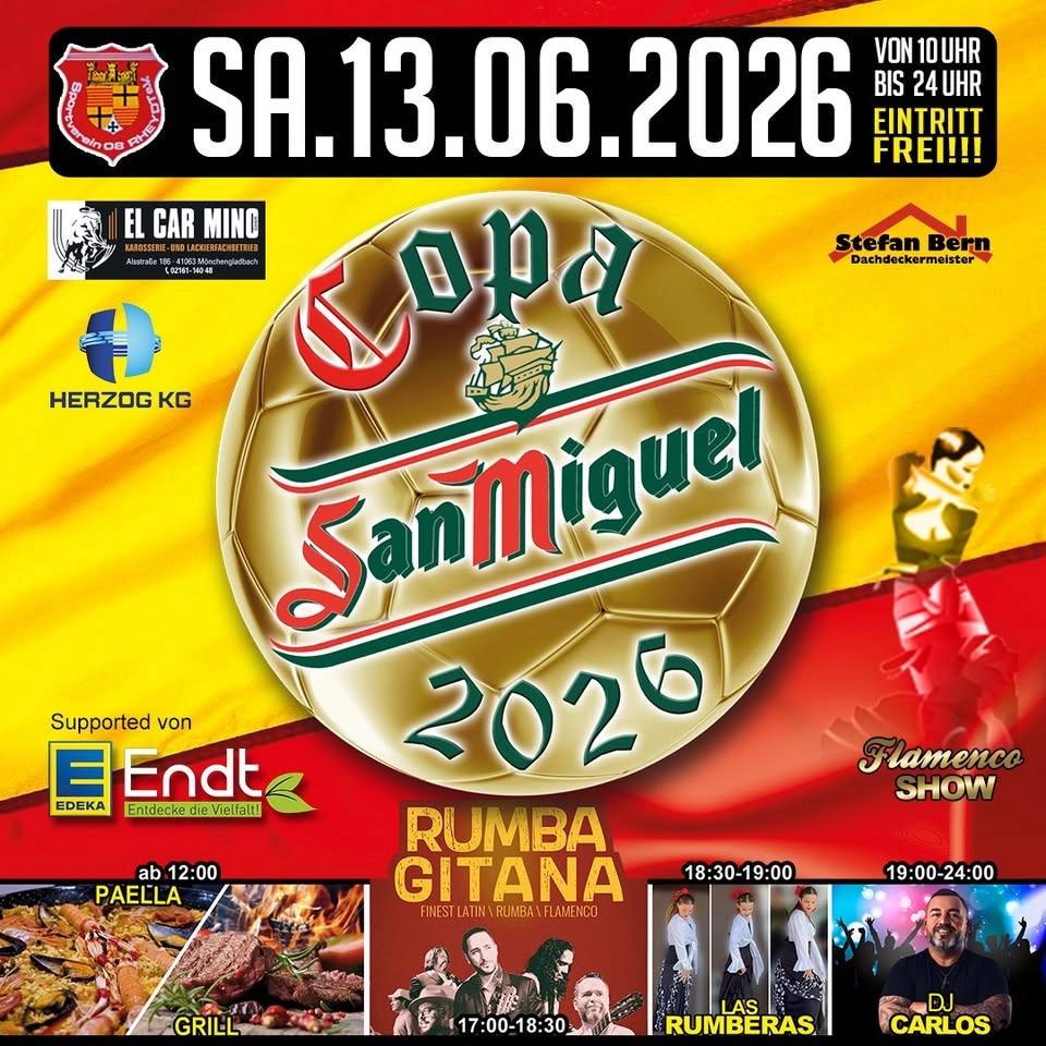 SAN MIGUEL CUP 2026 - Sa. 13.06.2026 🇪🇸
