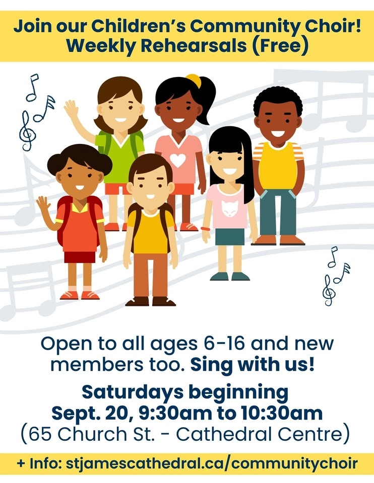 Rehearsals Children's Community Choir (Free)