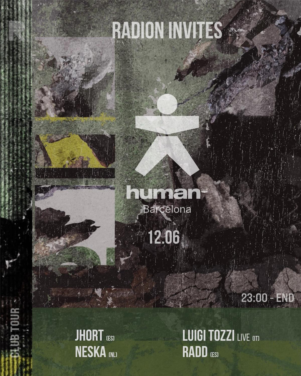 Human Barcelona - RADION CLUB TOUR