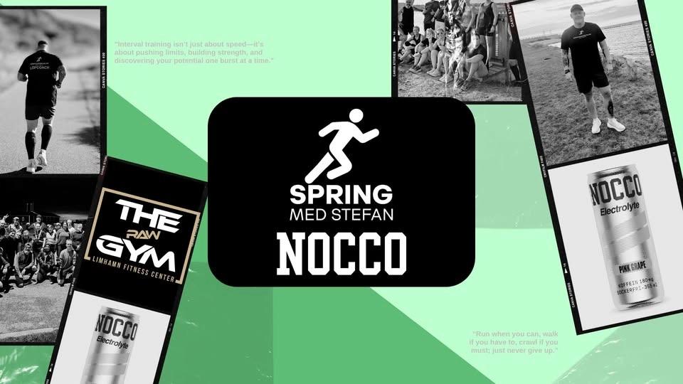 NOCCO RUN CLUB x Spring med Stefan x The Raw Gym