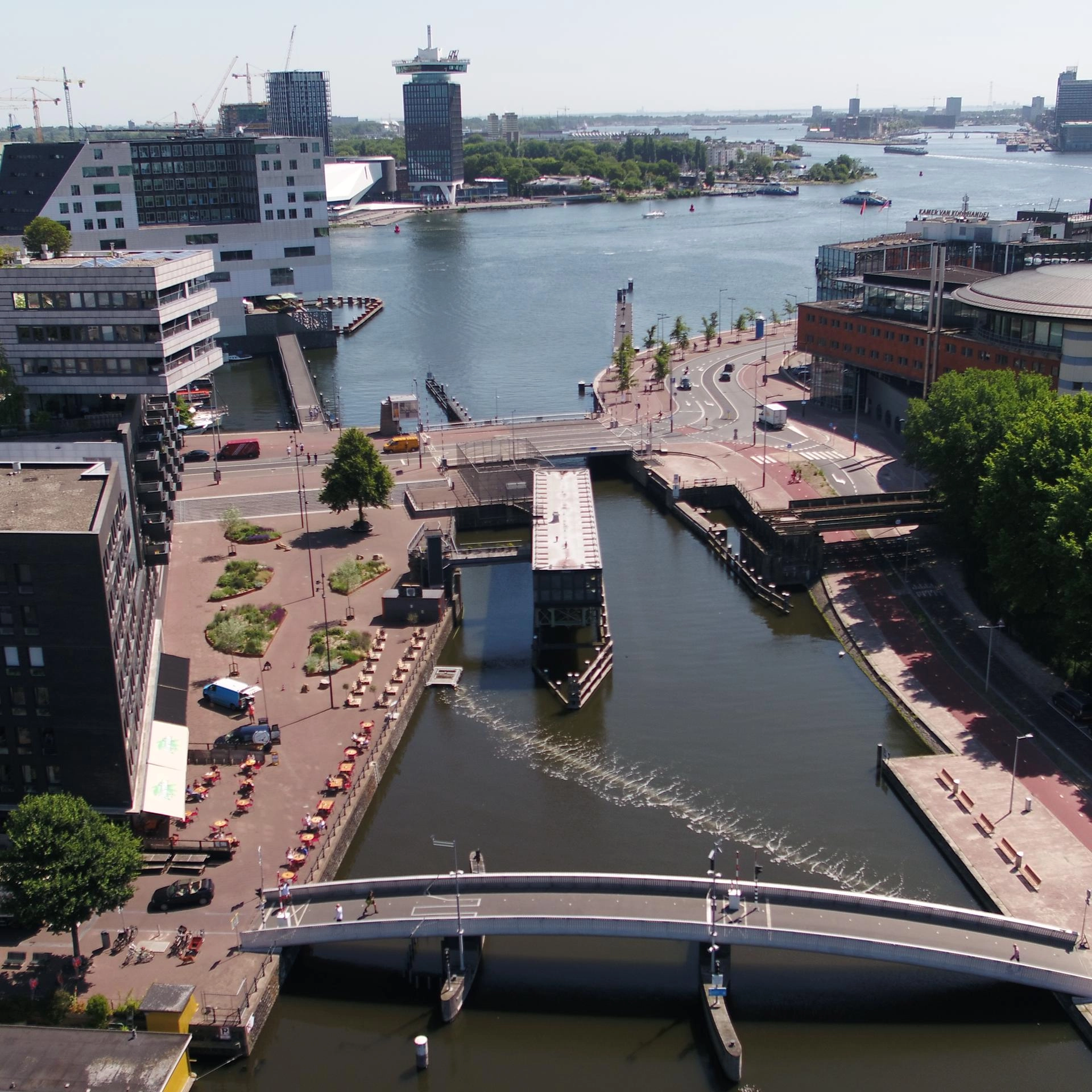 See Bubble Barrier Amsterdam In Action