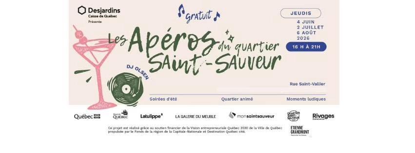 Les Apéros du quartier Saint-Sauveur