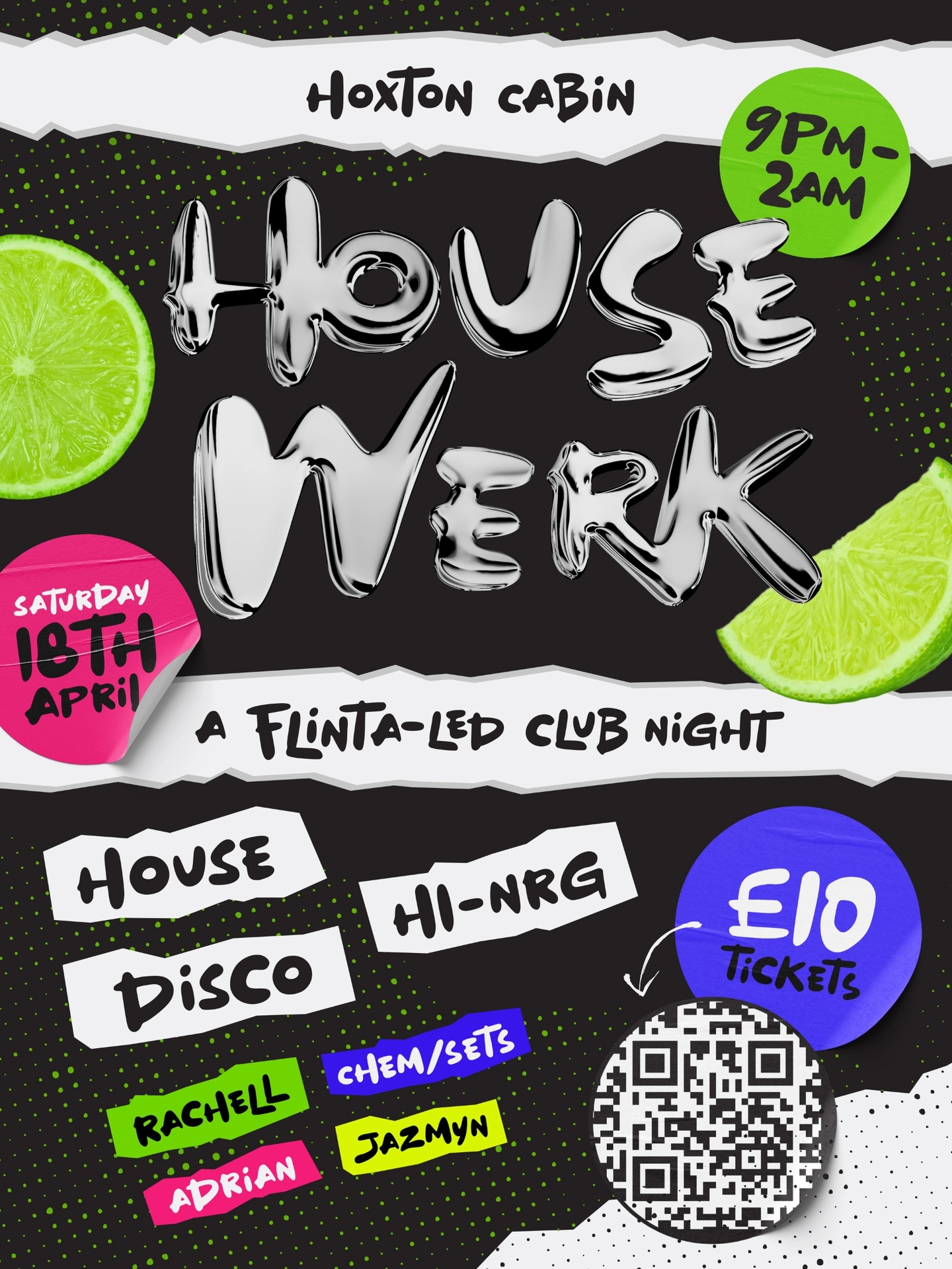 HOUSEWERK: A FLINTA-LED CLUB NIGHT