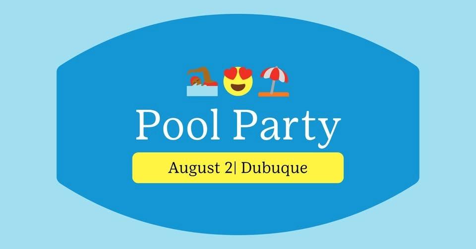 SU 754 GIRL SCOUT SUMMER STAY-CAY POOL PARTY➡️FLORA POOL -DUBUQUE