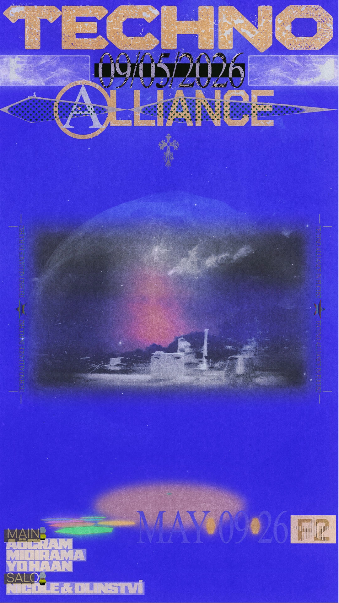 TECHNO ALLIANCE: Aöcram ☆ yo haan ☆ Midirama ☆ Nicole ☆ Olinství