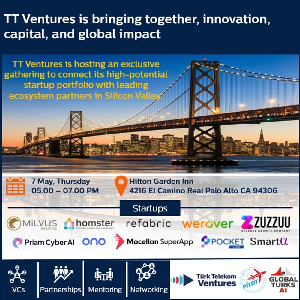 TT Ventures in Silicon Valley / May 7 / 5PM
