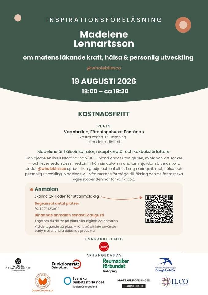 Inspirationsföreläsning med Madelene Lennartsson