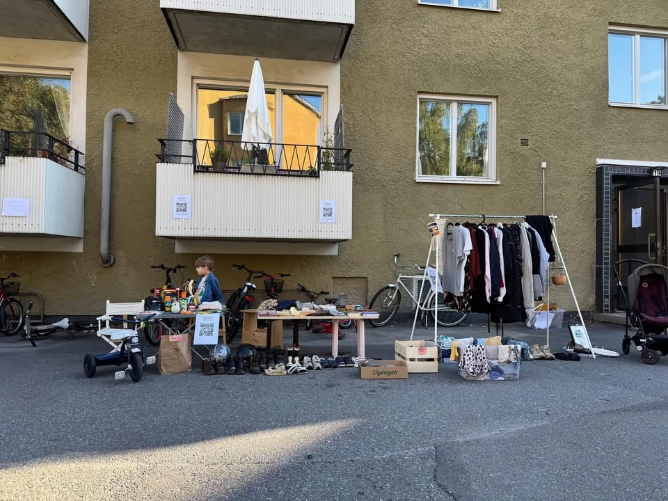 Loppis på Saltvägen