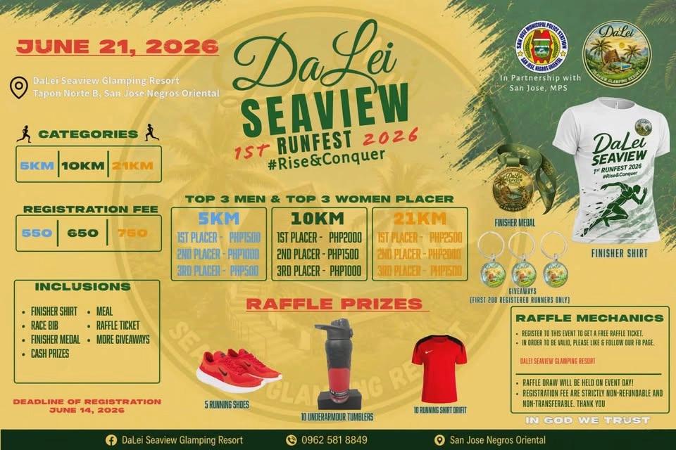 DaLei Seaview Glamping Resort First Fun Run