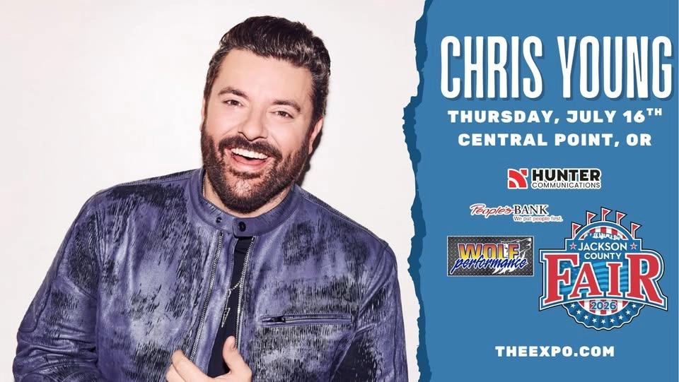 Chris Young at the Jackson County Fair