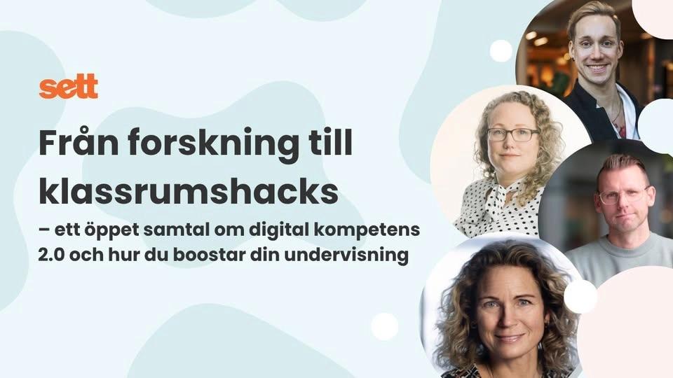 Från forskning till klassrumshacks – häng med Skolon på Settspåret 2026