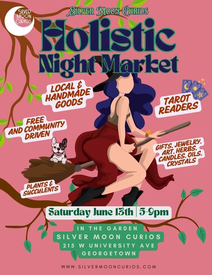Holistic Night Market - Silver Moon Curios
