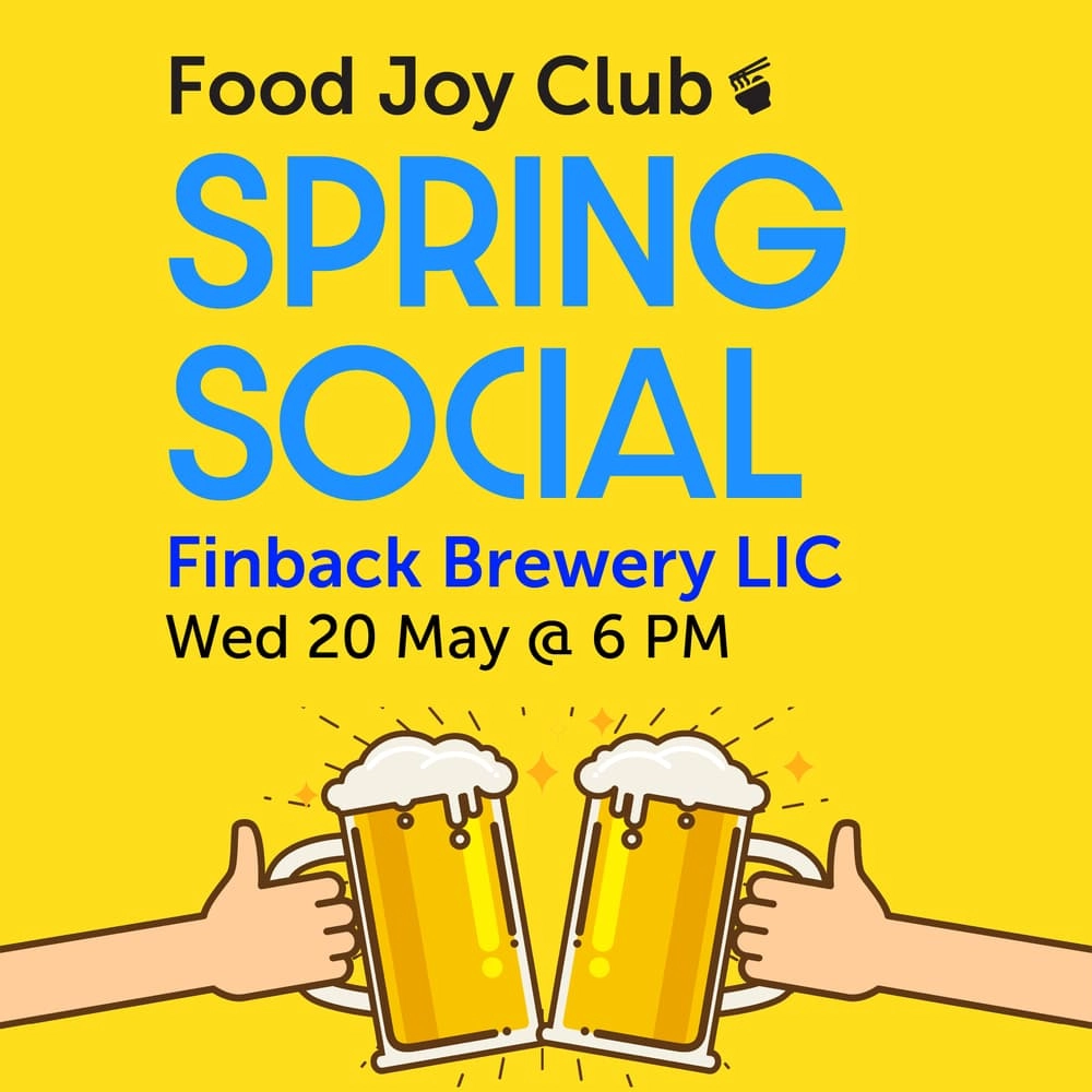 Food Joy 2026 Spring Social @Fifth Hammer