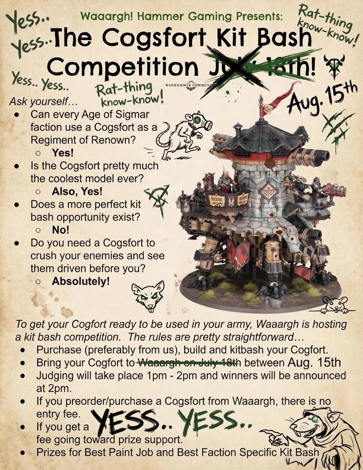 Cogfort Kit Bash Competition