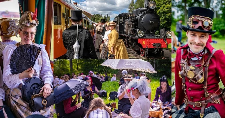 Viktoriansk picknick med tåg 2026 - Tioårsjubileum!