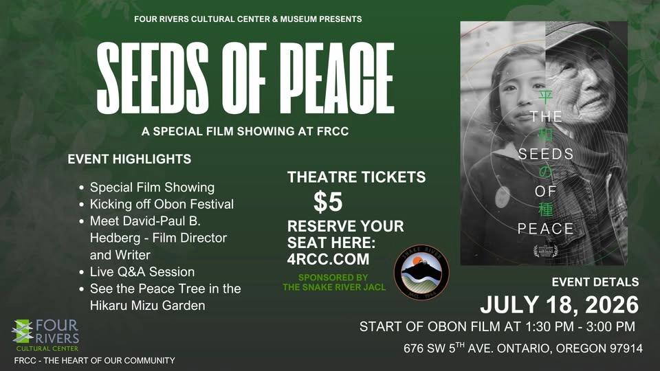 Seeds of Peace: A Special Film Showing