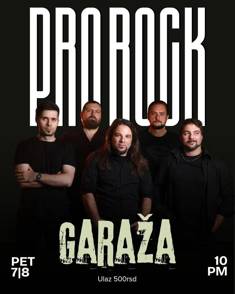 ProRock@Garaža//Petak 7.8.