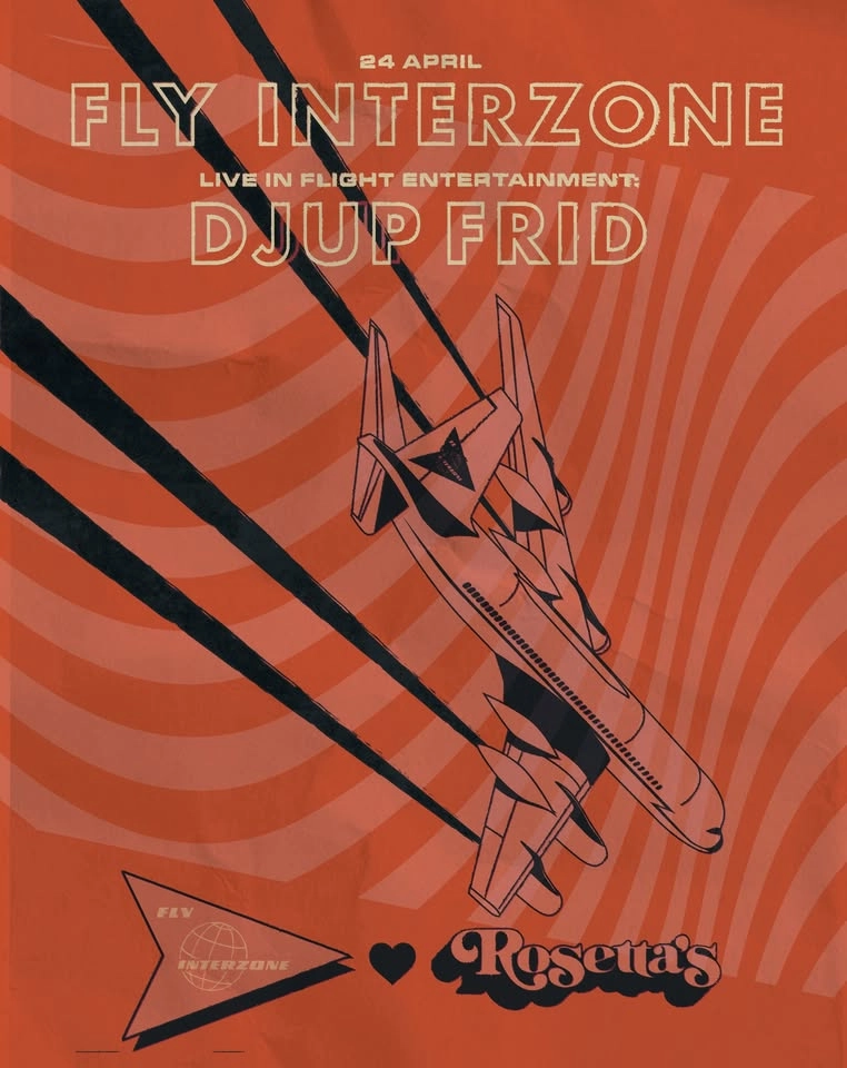 Fly Interzone på Rosetta's! Live: Djup Frid!