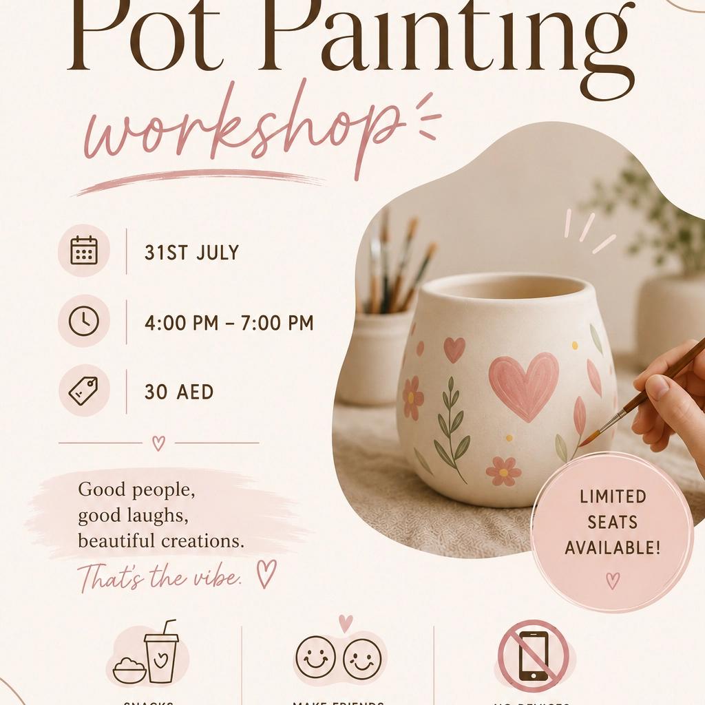 Pot Painting!🖌️