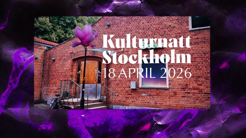 Kulturnatt Stockholm på Tegelscenen
