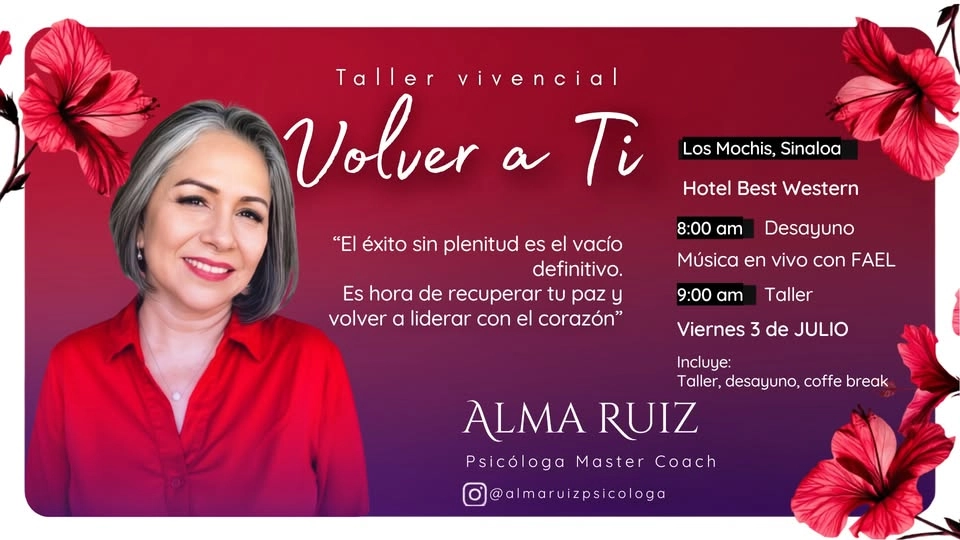 Taller vivencial "VOLVER A TI"