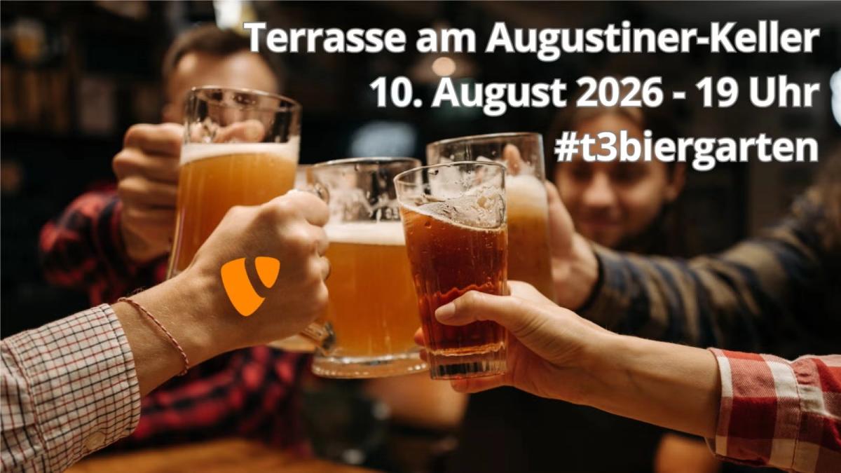 #t3biergarten | Networking Event der Münchner TYPO3 Community