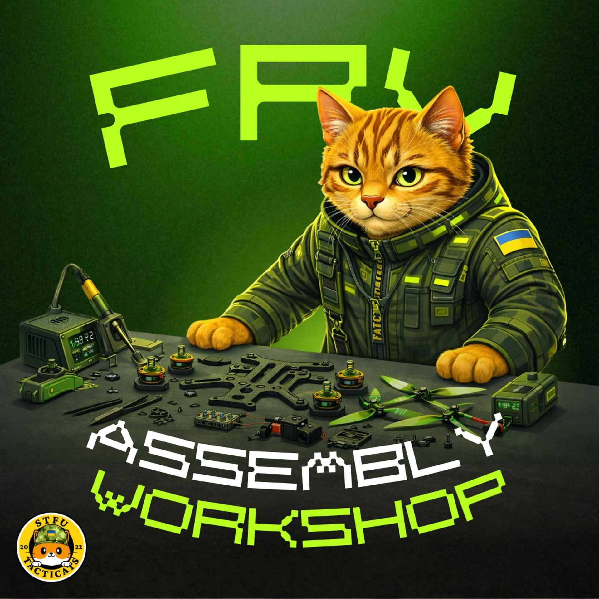 FPV Drone Assembly Workshop with STFU Tacticats