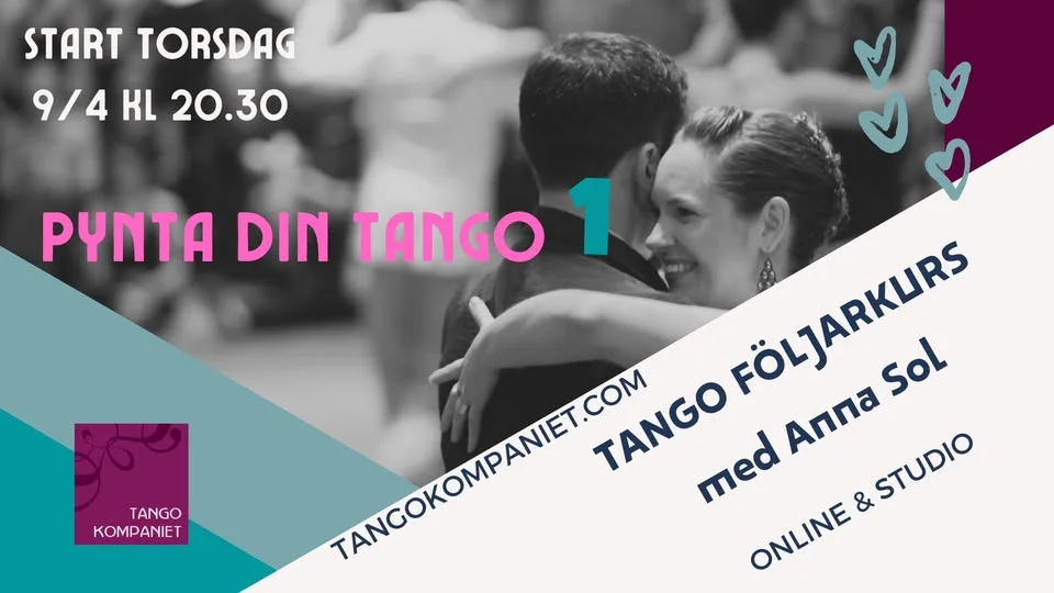 Pynta din tango - adornos/pynt för följare med Anna Sol - i studio & online