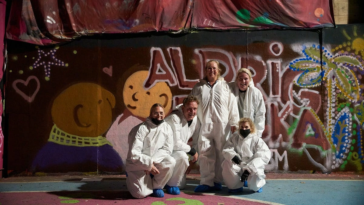 Guidad tur & Graffiti workshop i Snösätra med fika