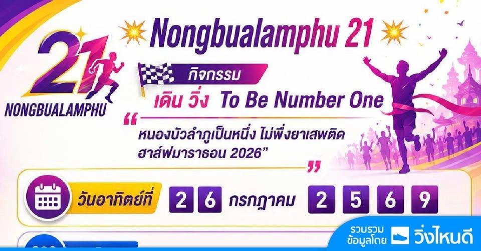 Nongbua Lamphu 21 Half Marathon 2026