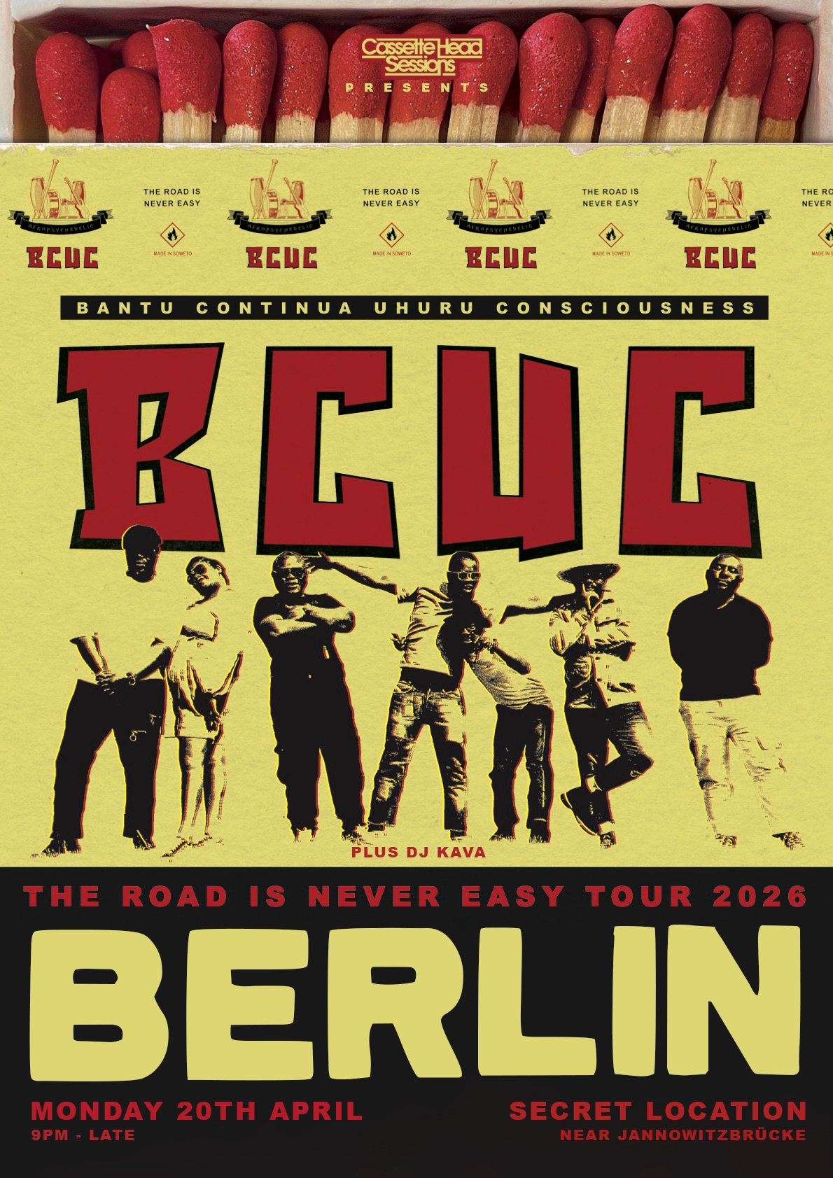 Cassette Head Sessions presents: BCUC