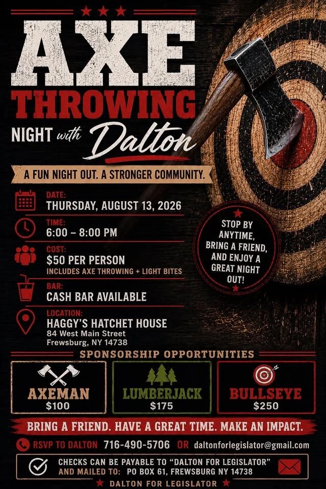 Axe Throwing Night with Dalton