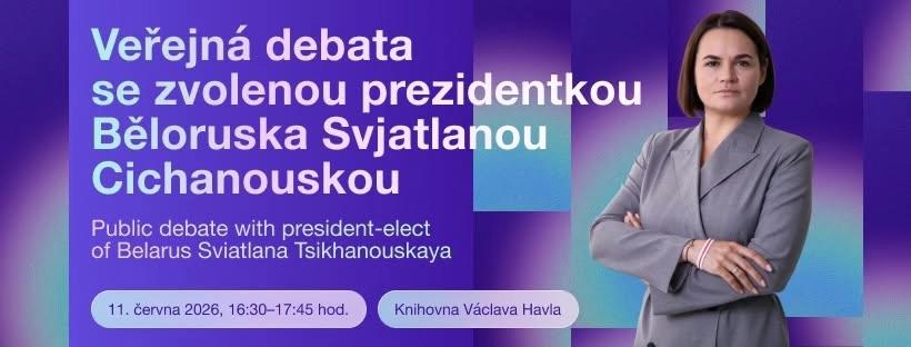 Public Debate with President-Elect of Belarus Sviatlana Tsikhanouskaya