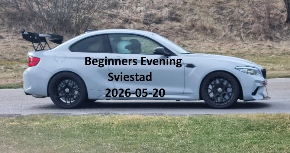 Beginners Evening på Sviestad onsdag den 20/5 kl 17-20