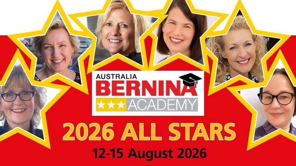 BERNINA Academy 2026 ALL STARS