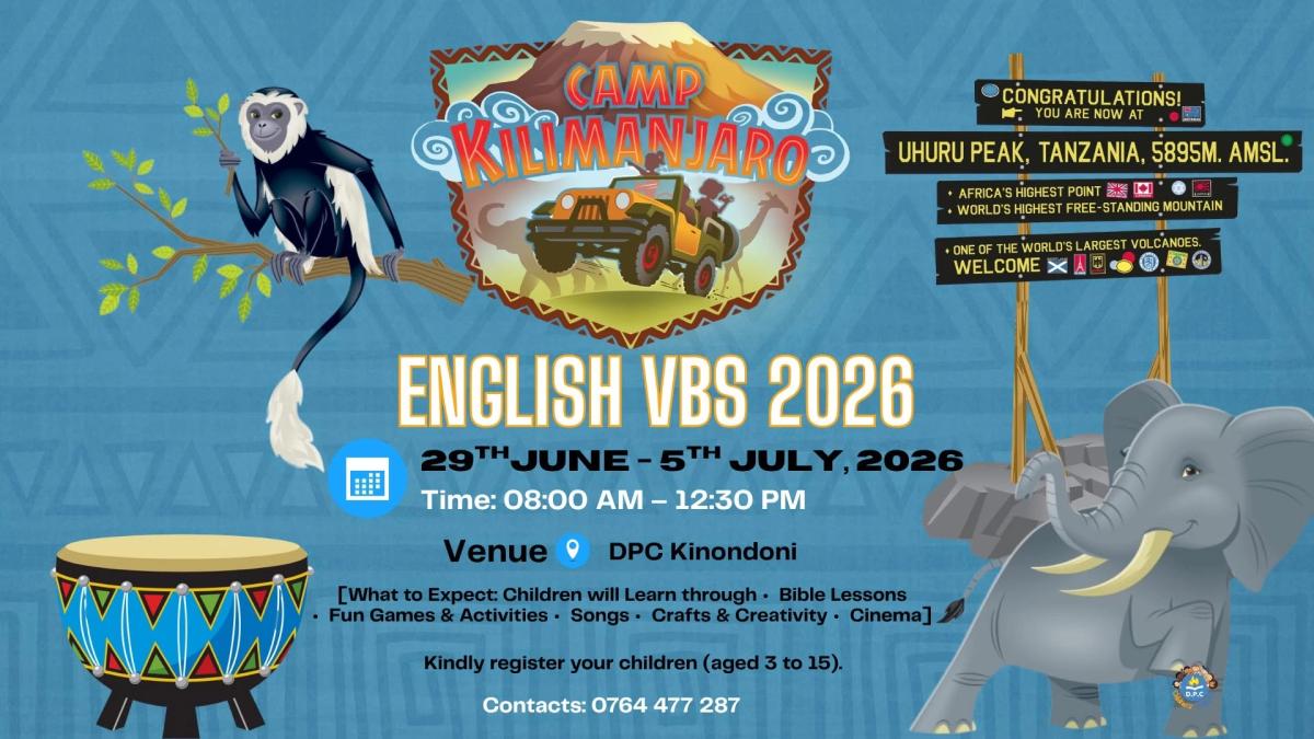 VACATION BIBLE SCHOOL (VBS) 2026