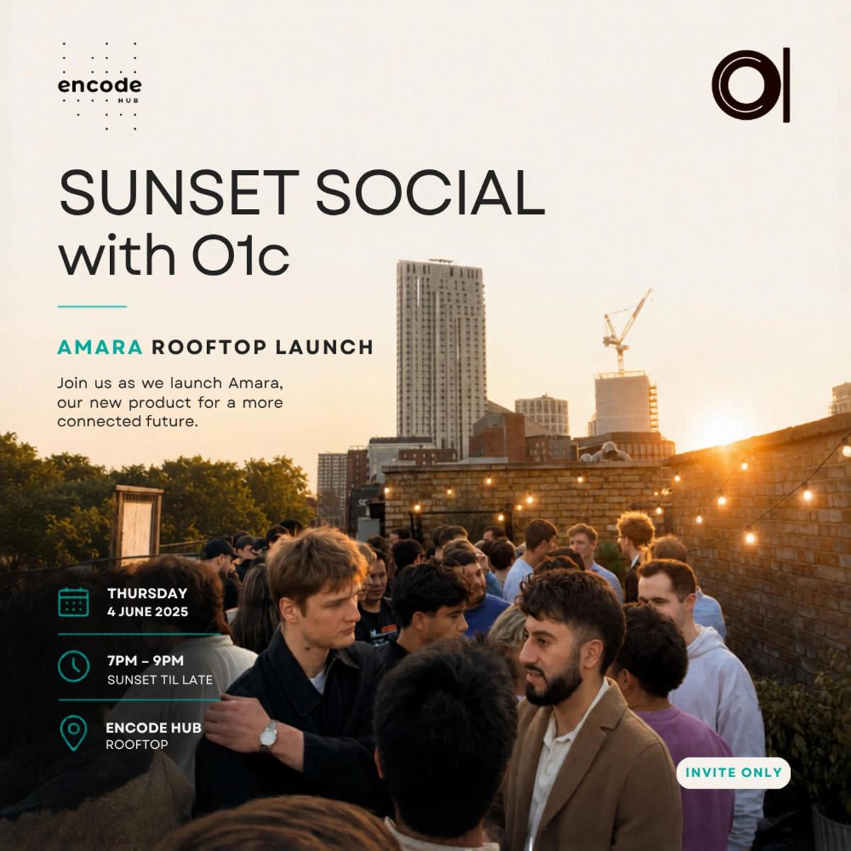 Sunset Social with 01c