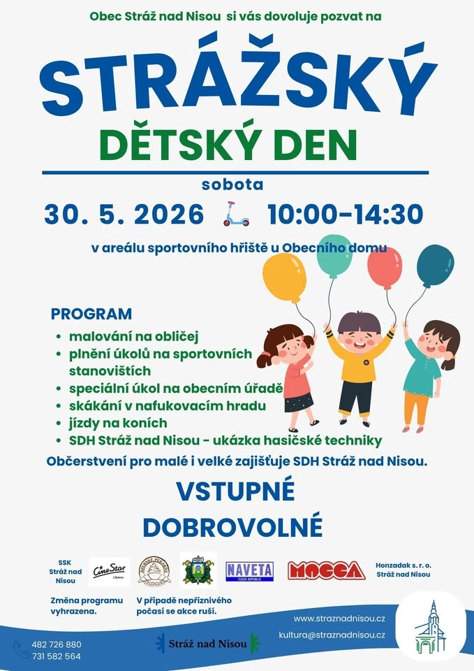 Dětský den ve Stráži nad Nisou