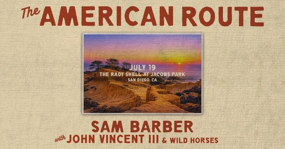 Sam Barber - The American Route Tour