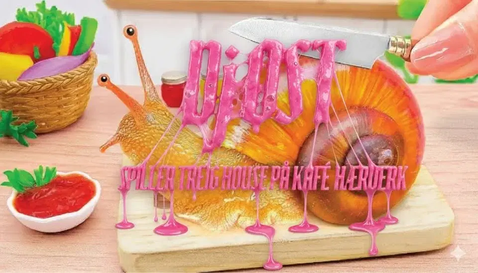 Dj Ost spiller treig house med Helene Rickhard // Kafé Hærverk