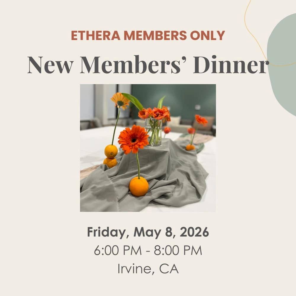 May 2026 New Members' Dinner