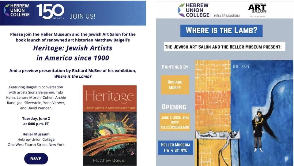 Preview of our two Jerusalem Biennale events