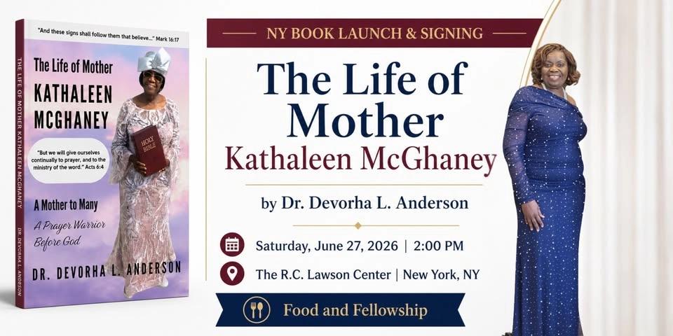 Official Book Launch & Signing in New York: The Life of Mother Kathaleen McGhaney