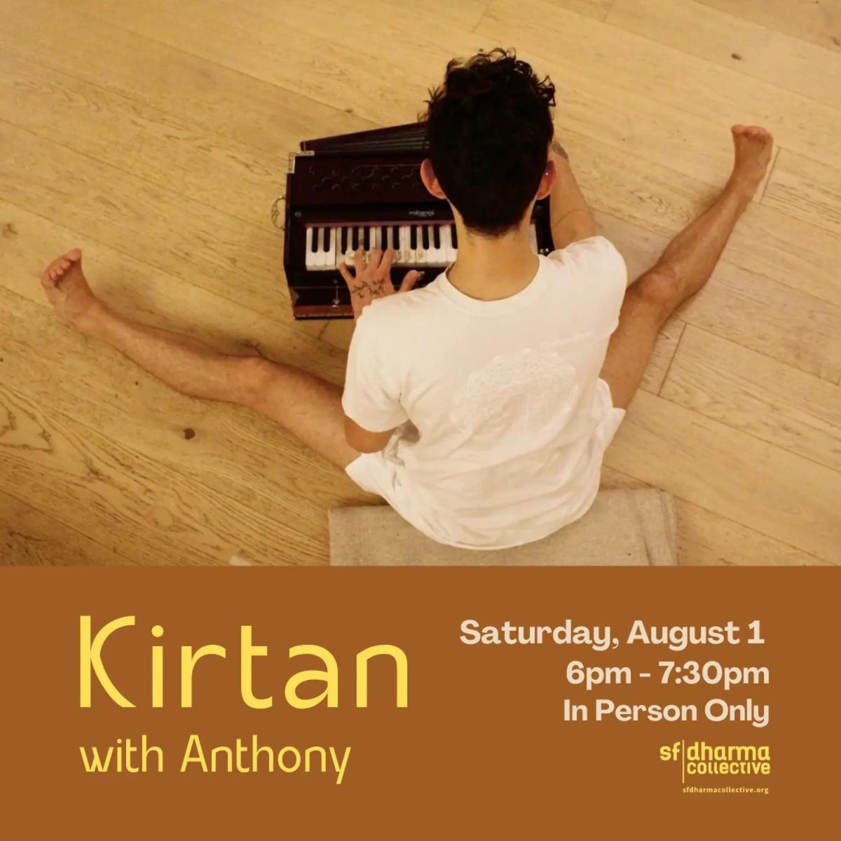 Kirtan with Anthony