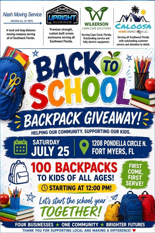 Backpack Giveaway!