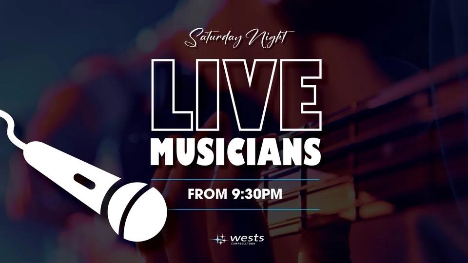 LIVE MUSICIAN SATURDAYS! 🎶