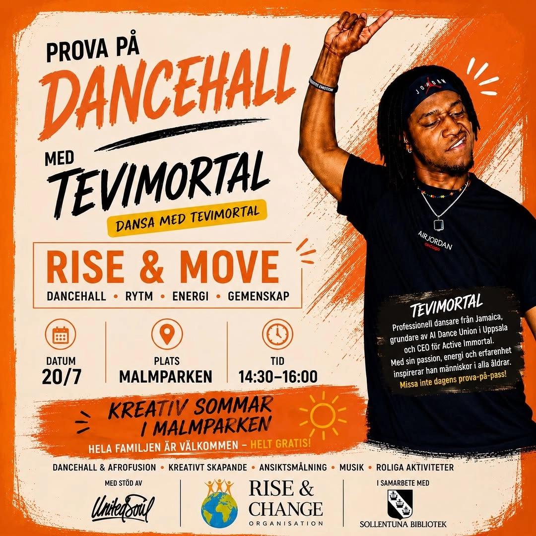 Rise & Move – Prova på Dancehall med Tevimortal