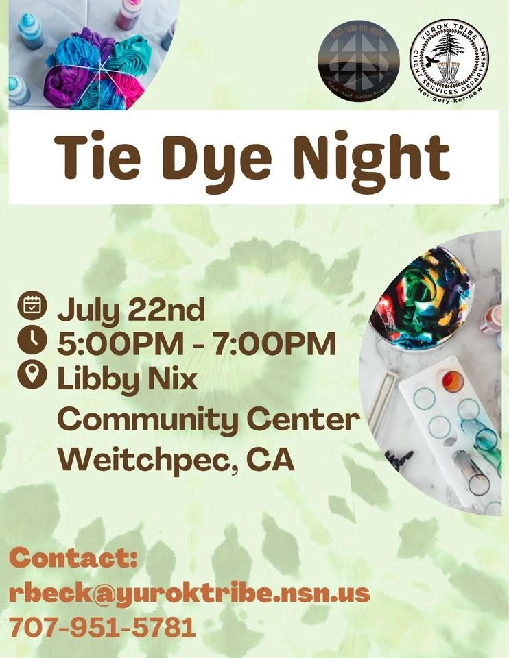 Tie Dye Night 
